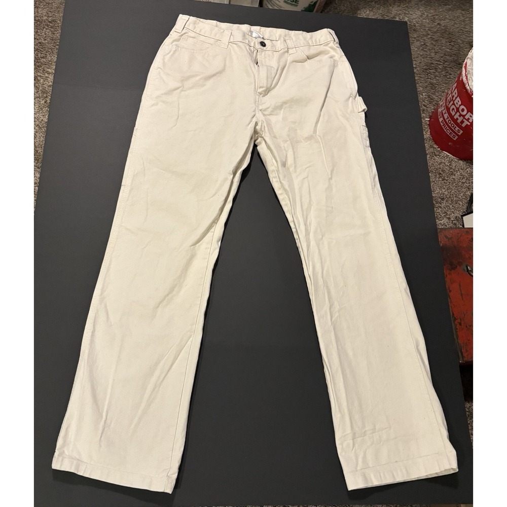 NEW Dickies Utility Painters Pants Carpenter Khaki Workwear Men’s W34/L34